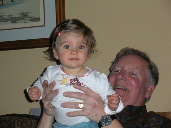 Gramps and his little girl